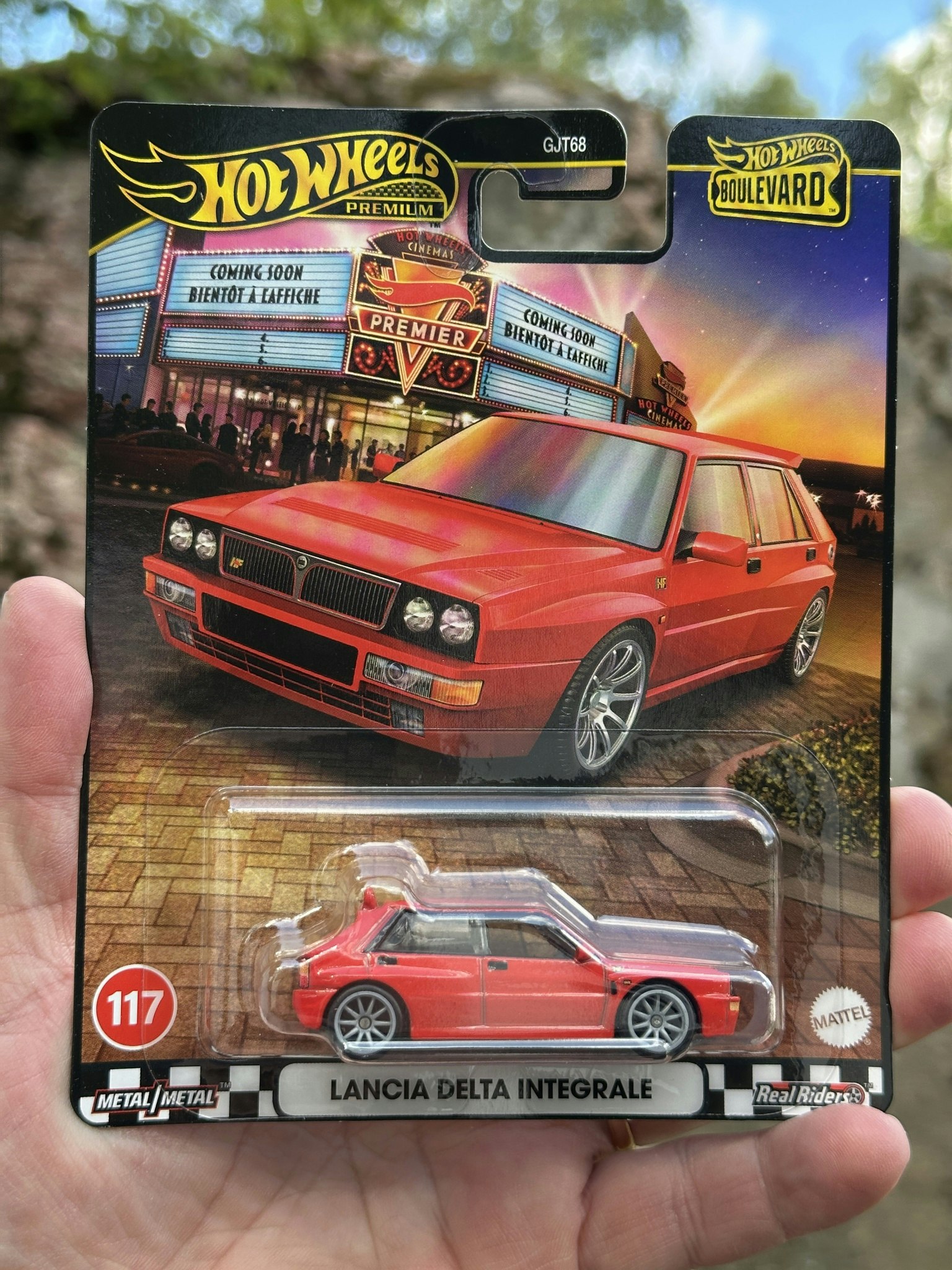 Skala 1/64 Hot Wheels Premium, Boulevard: Lancia Delta Integrale