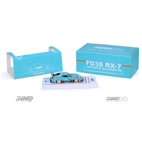 Skala 1/64 LBWK RX-7 FD3S LB-Super Silhouette, Turquoise fr Inno64