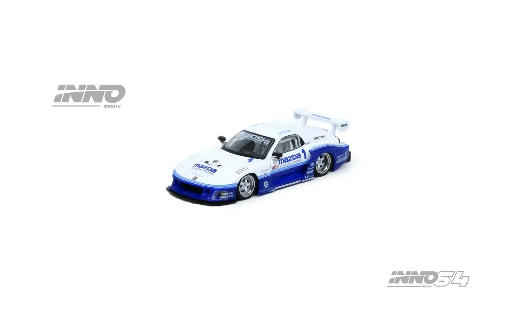 Skala 1/64 LBWK RX-7 FD3S LB-Super Silhouette, Hong Kong Toy Car Salon 2024 fr Inno64