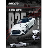 Skala 1/64 Nissan GT-R (R35) "Top Secret" Tokyo Auto salon 2021 fr Inno64
