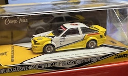 Skala 1/64 Toyota Sprinter Trueno AE86, Brunei Exclusive AE86 Wildcard Diecast Kustom Show fr Inno64