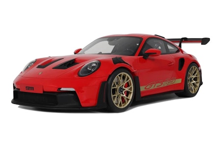 Skala 1/12 Porsche 911 [992] GT3 RS Guards Red 2021 fr GT Spirit
