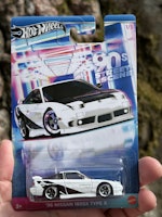 Skala 1/64 Hot Wheels, 90's Street Scene - 96' Nissan 180SX Type X