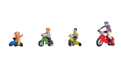 Skala 1/87 H0 NOCH 15908, Children on Bicycles