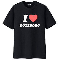 T-Shirt - "I Love Göteborg"