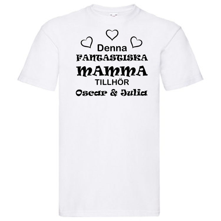 T-Shirt - "Denna Fantastisk Mamma"