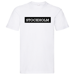 T-Shirt - STOCKHOLM, SvenskaStäder