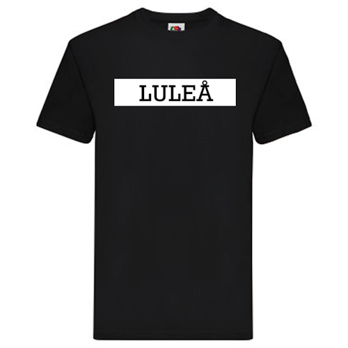 T-Shirt - LULEÅ, SvenskaStäder