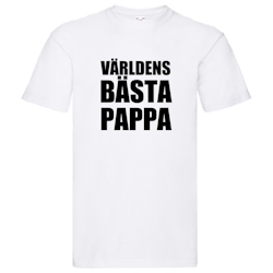T-Shirt - Världens bästa pappa
