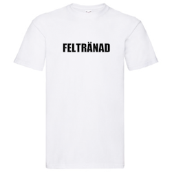 T-Shirt - Feltränad