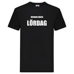 T-Shirt - Veckans bästa Lördag
