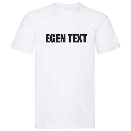 T-Shirt - EGEN TEXT