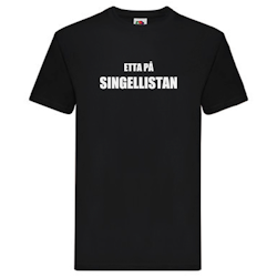 T-Shirt - Etta på SINGELLISTAN