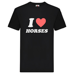 T-Shirt - I Love Horses