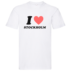 T-Shirt - I Love STOCKHOLM