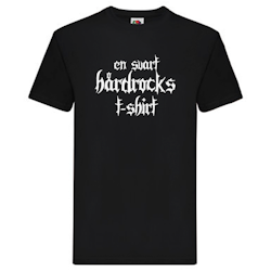 T-Shirt - En svart hårdrocks T-Shirt, GOTHIC FONT