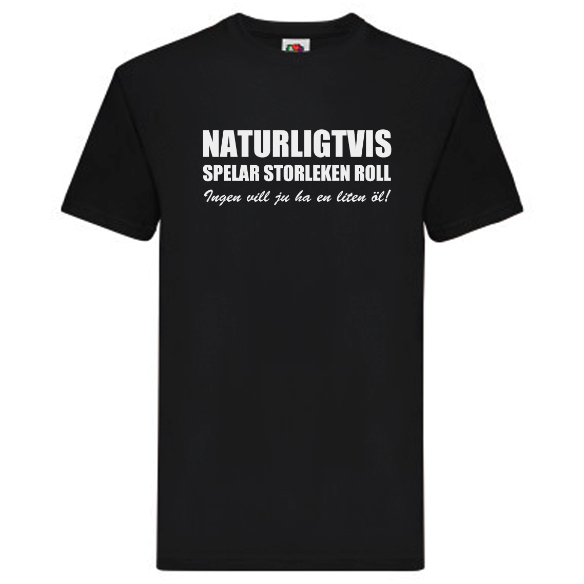 T-Shirt - Naturligtvis spelar storleken roll