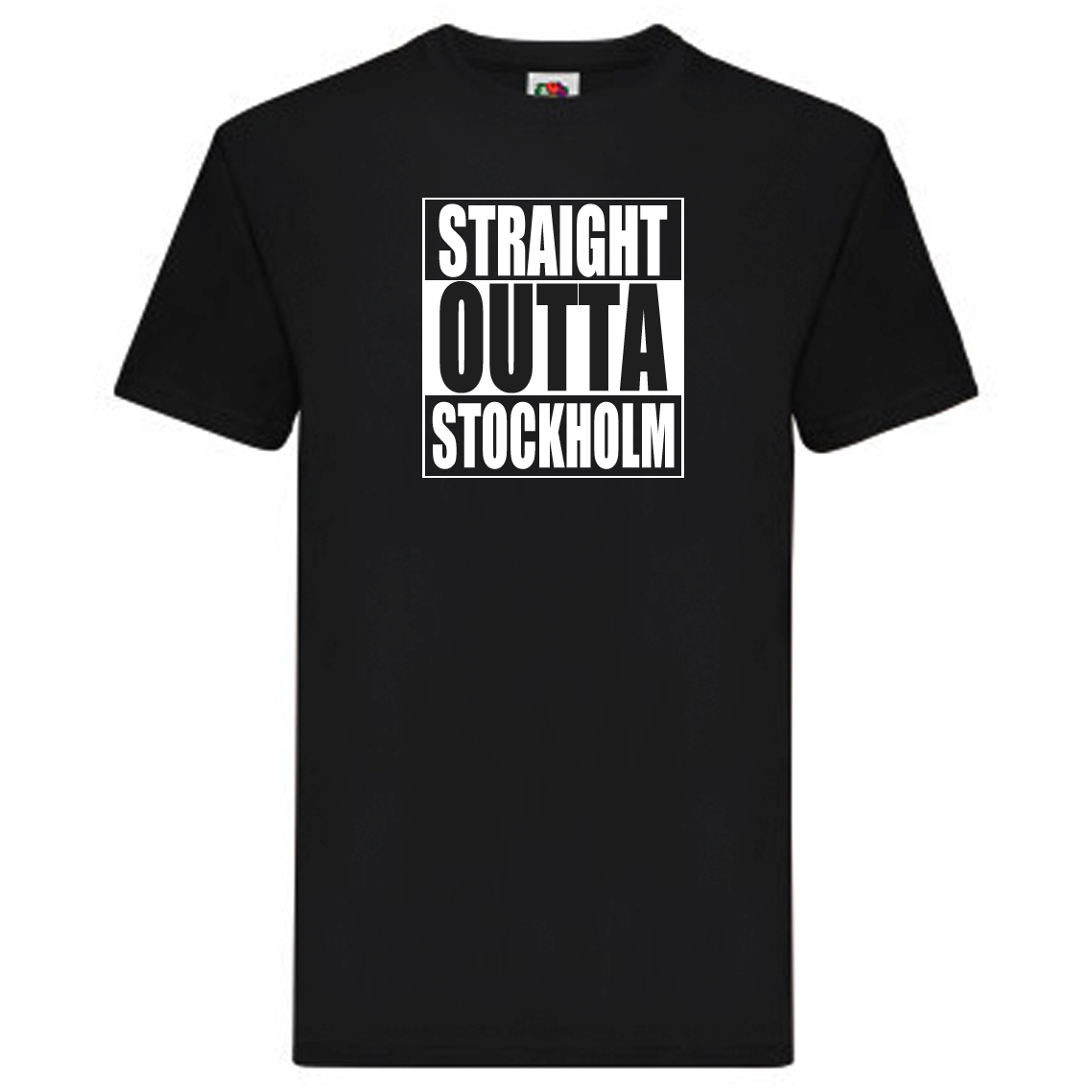 T-Shirt - STRAIGHT OUTTA STOCKHOLM