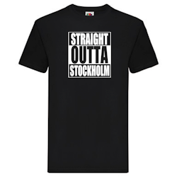 T-Shirt - STRAIGHT OUTTA STOCKHOLM
