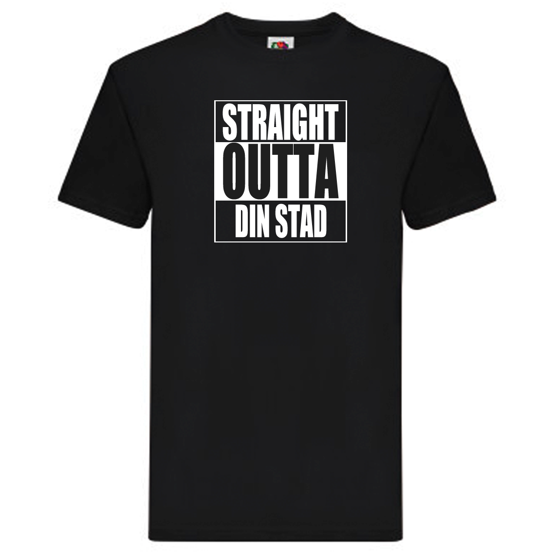 T-Shirt - STRAIGHT OUTTA DIN STAD