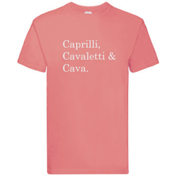 T-Shirt - "Caprilli, Cavaletti & Cava"