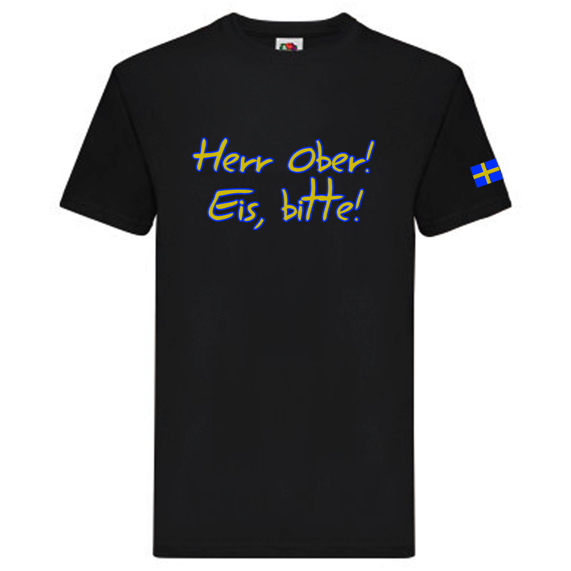 T-Shirt, "Herr Ober, Eis bitte!", Svenska Citat