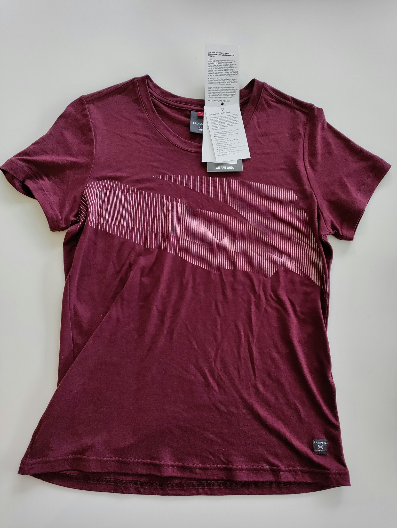 Second hand - Ull T-shirt - Ulvang - Dam