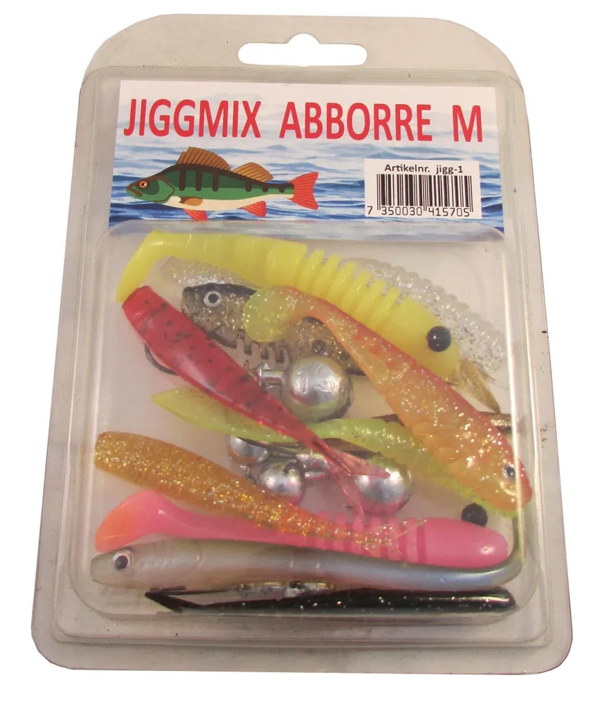 Jiggset abborre medium