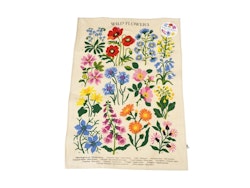 Kökshandduk Wild Flowers, (2-pack)