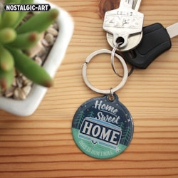 Nyckelring - Home Sweet Home
