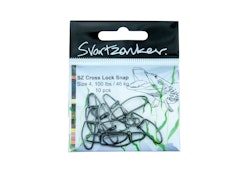 Cross Lock Snap 10-pack - Svartzonker