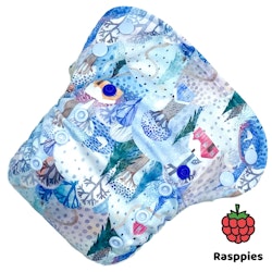 Rasppies - AIO Side Snap OS - Winter Wonderland