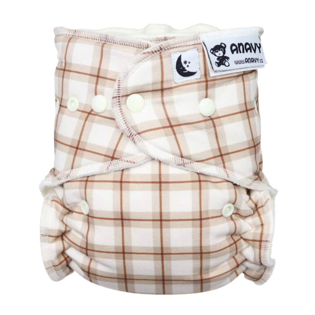 Anavy - Formsydd blöja XL - Plaid