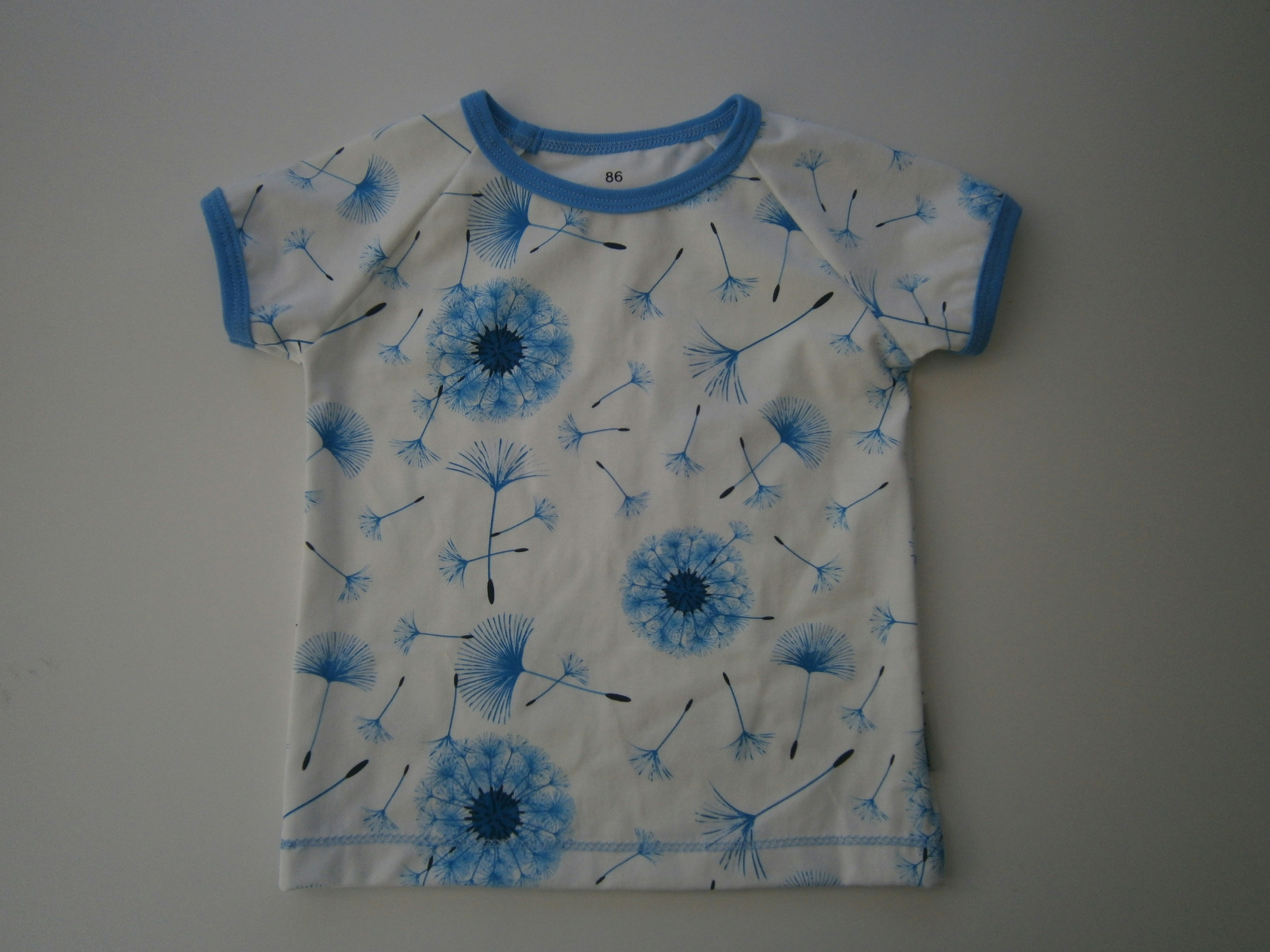 T-shirt Maskros blå