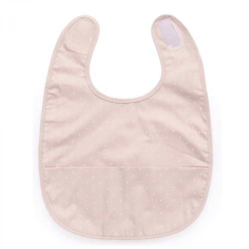 Haklapp pale pink dotty