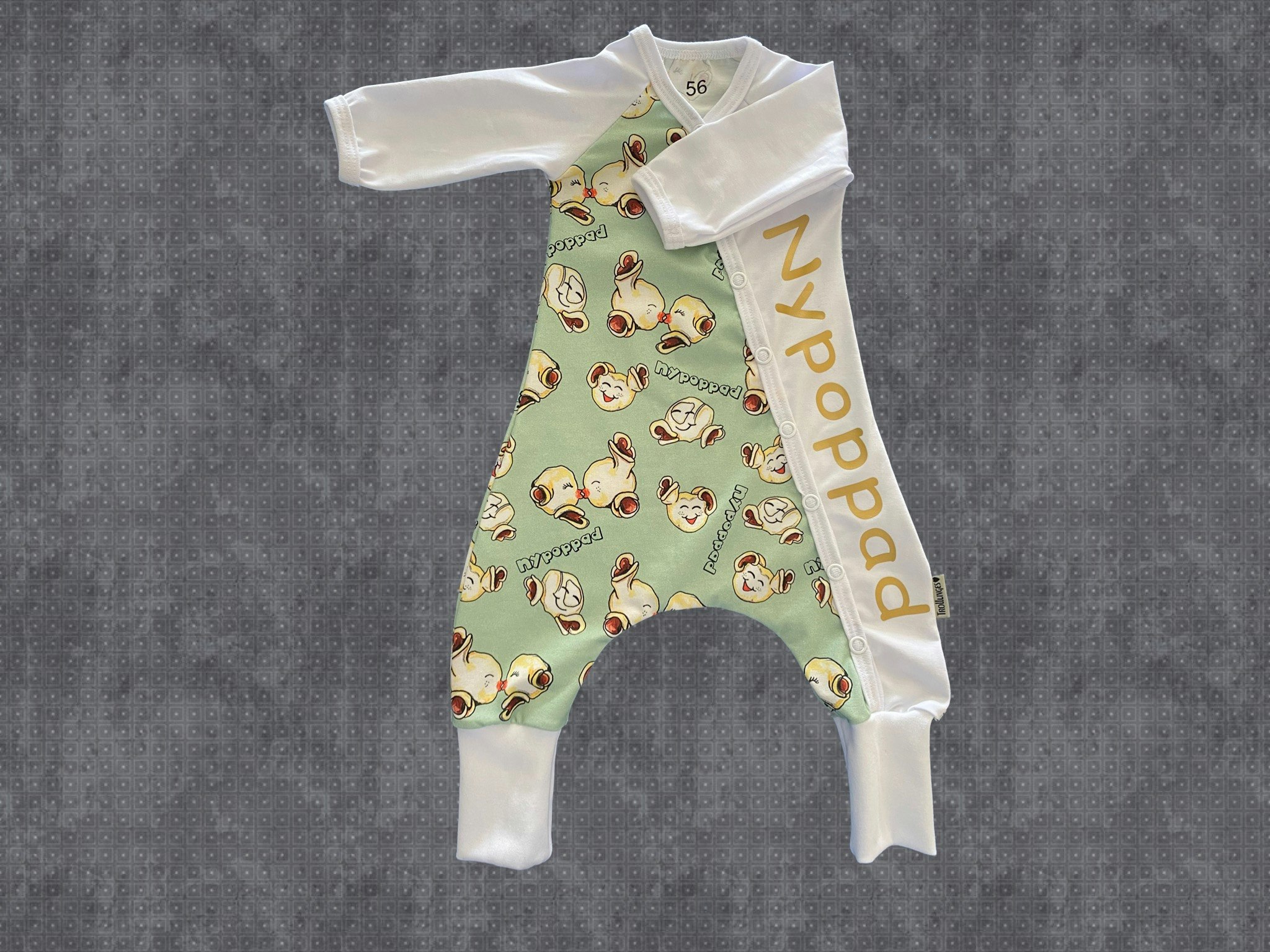Baggydress Nypoppad pyjamas trollunges
