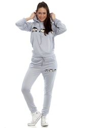 Stella Tracksuit Grey With Zippers