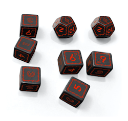 The One Ring RPG: Dice Set - Black