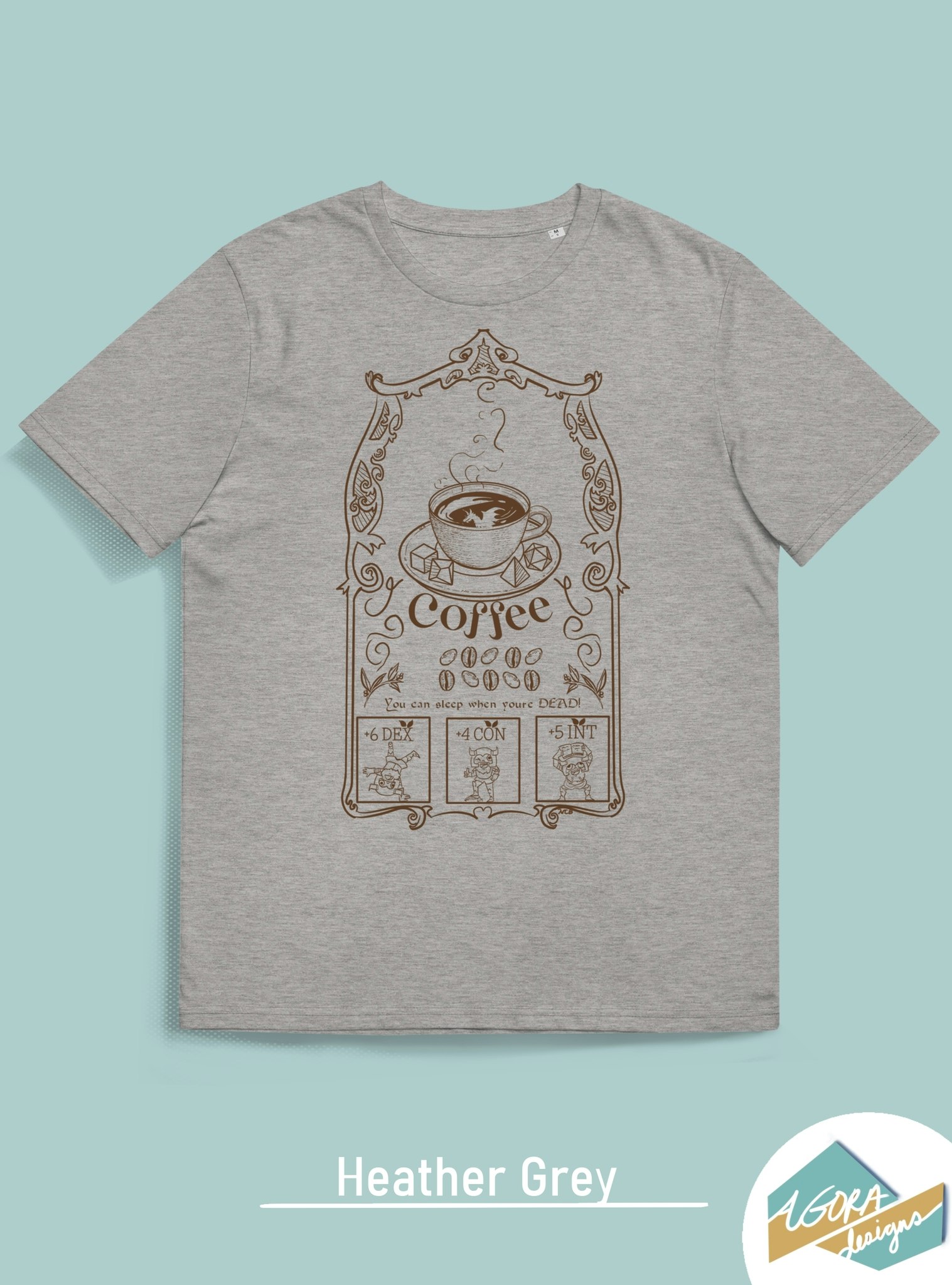 Coffee D&D Vintage t-shirt