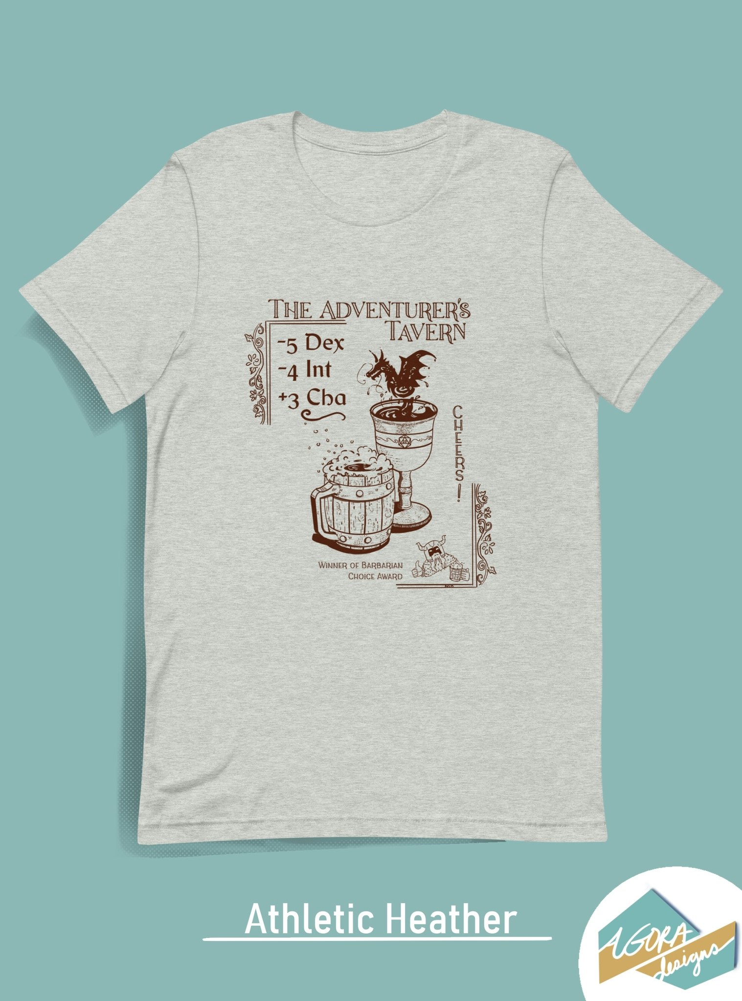 Beer & Wine D&D Vintage t-shirt