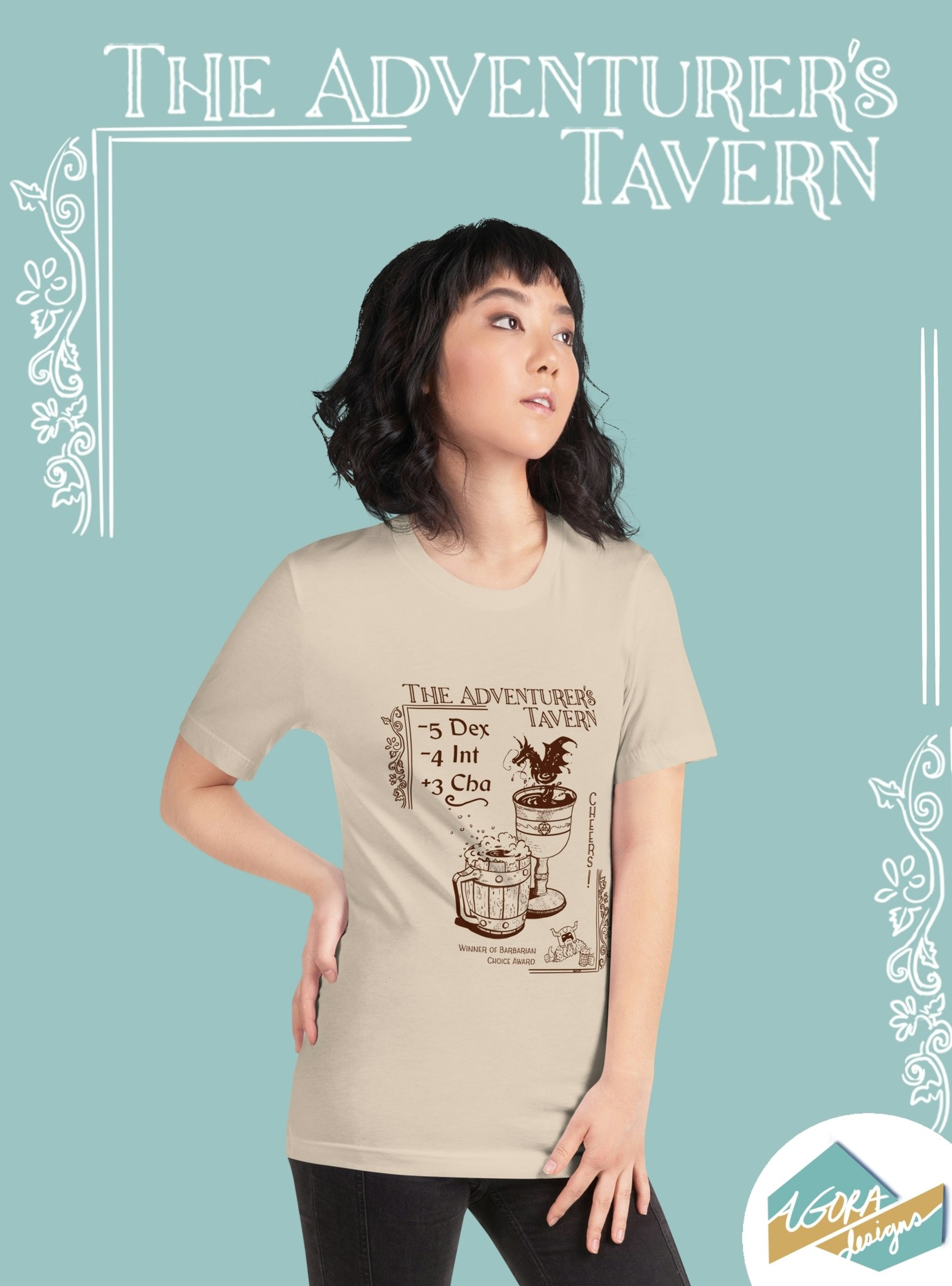 Beer & Wine D&D Vintage t-shirt