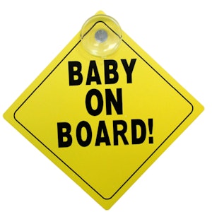 Baby On Board Skylt