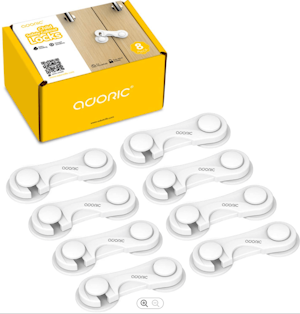 Skåplås 8-pack