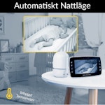 Babyvakt med automatiskt nattläge