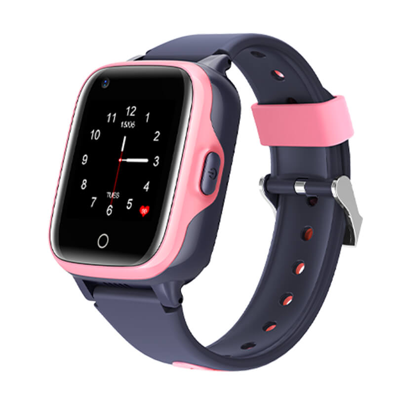 SafeStep GPS-klocka till barn i färgen rosa