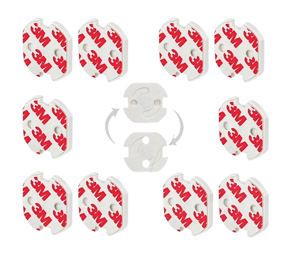 Petskydd till Eluttag - Vridbart 10-Pack