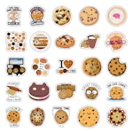 Klistermärken till barn med fina motiv av cookies