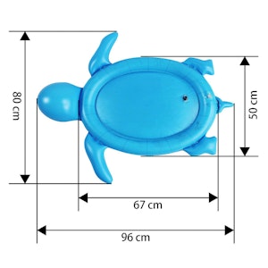 Stor Lekmatta till Baby  | Sköldpadda