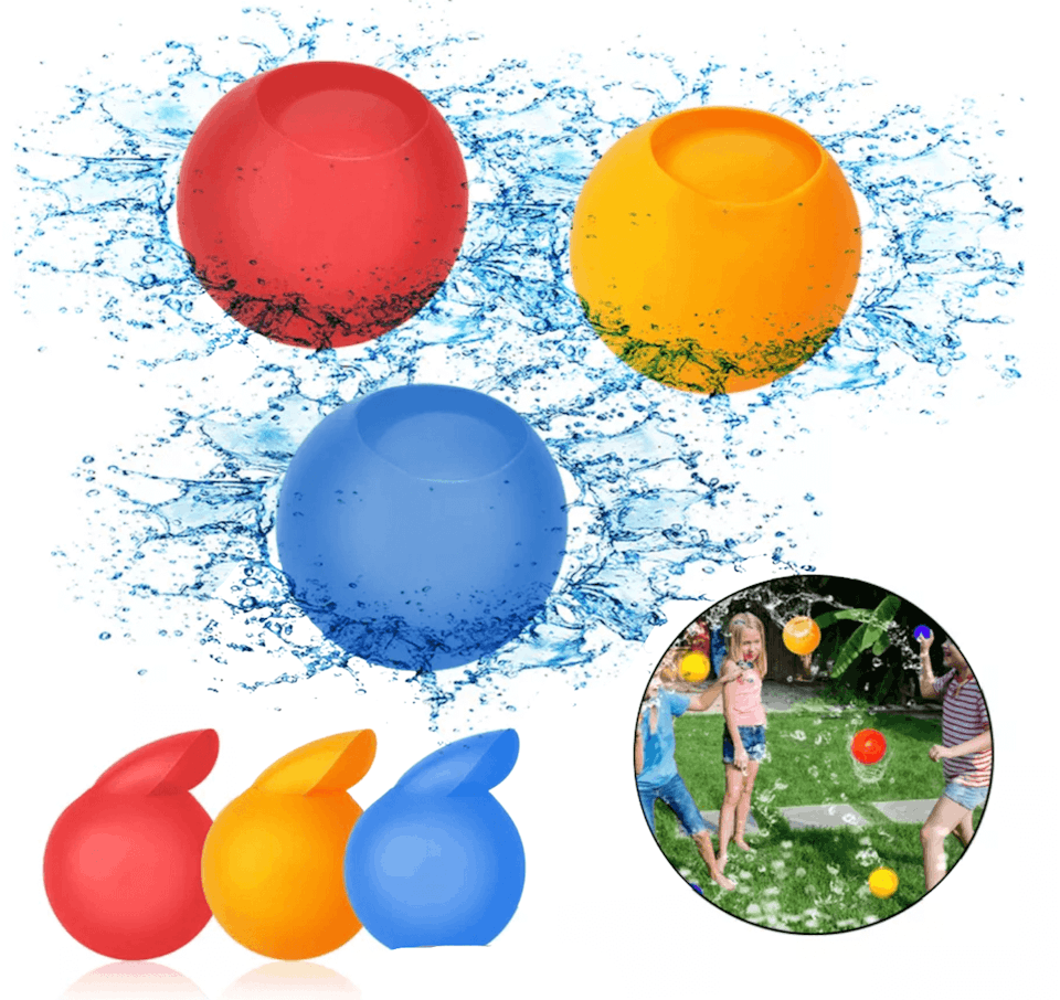 Vattenballonger - Återanvändbara 4-Pack