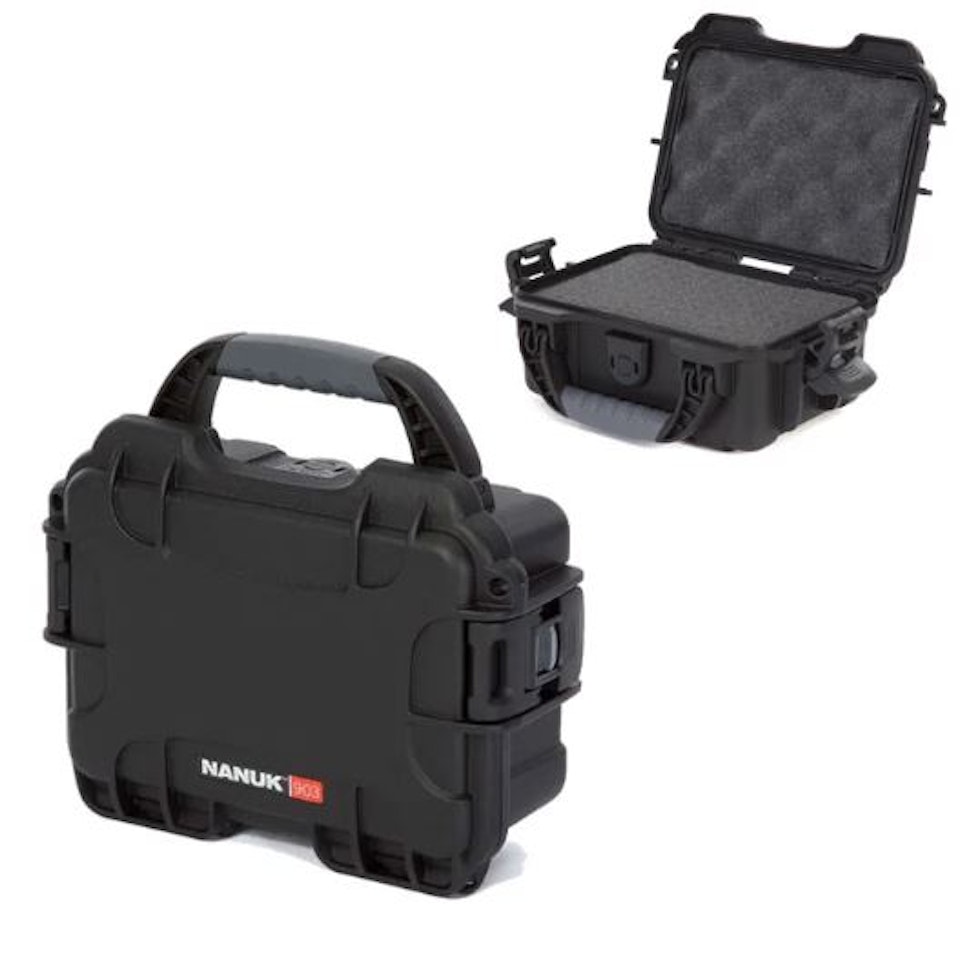 Nanuk 903 Skyddsväska inkl. skuminredning